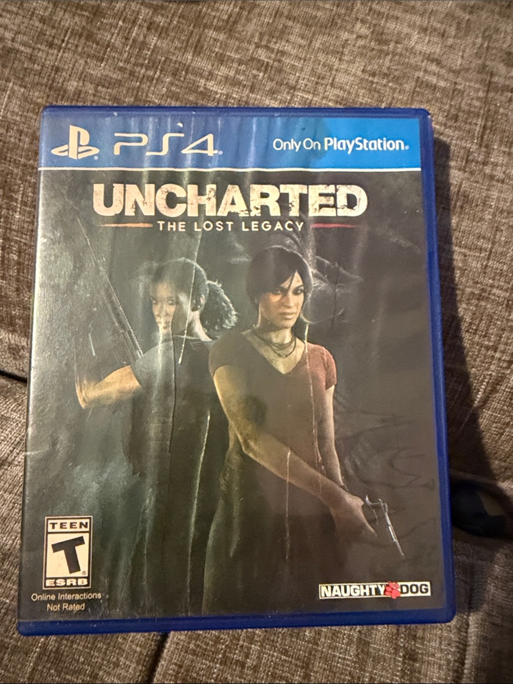 Uncharted The Lost Legacy PS4 PlayStation 4‎ Naughty Dog Adventure Game